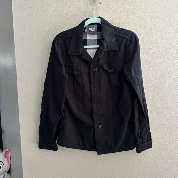 Heritage 1981 Black Men's‎ Jacket Size Medium - Picture 1 of 8